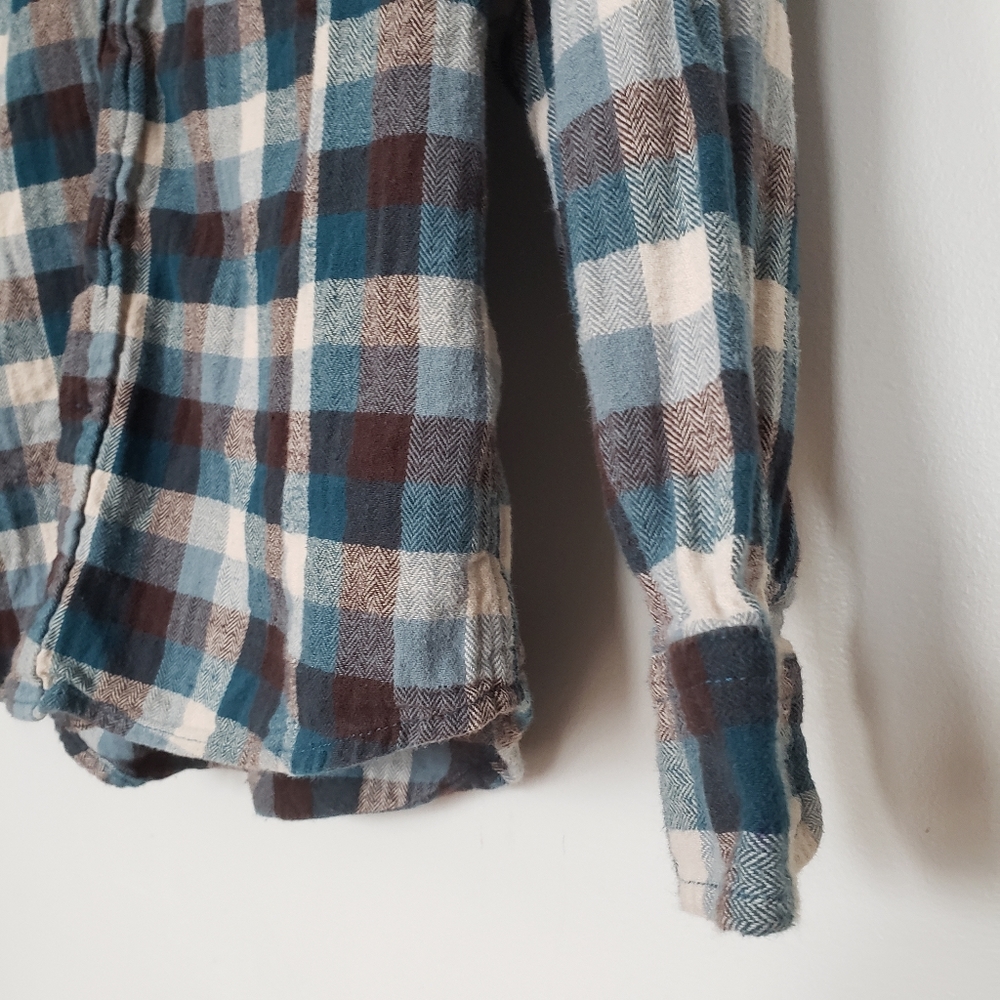 Woolrich // soft flannel plaid checkered shirt - Picture 6 of 8